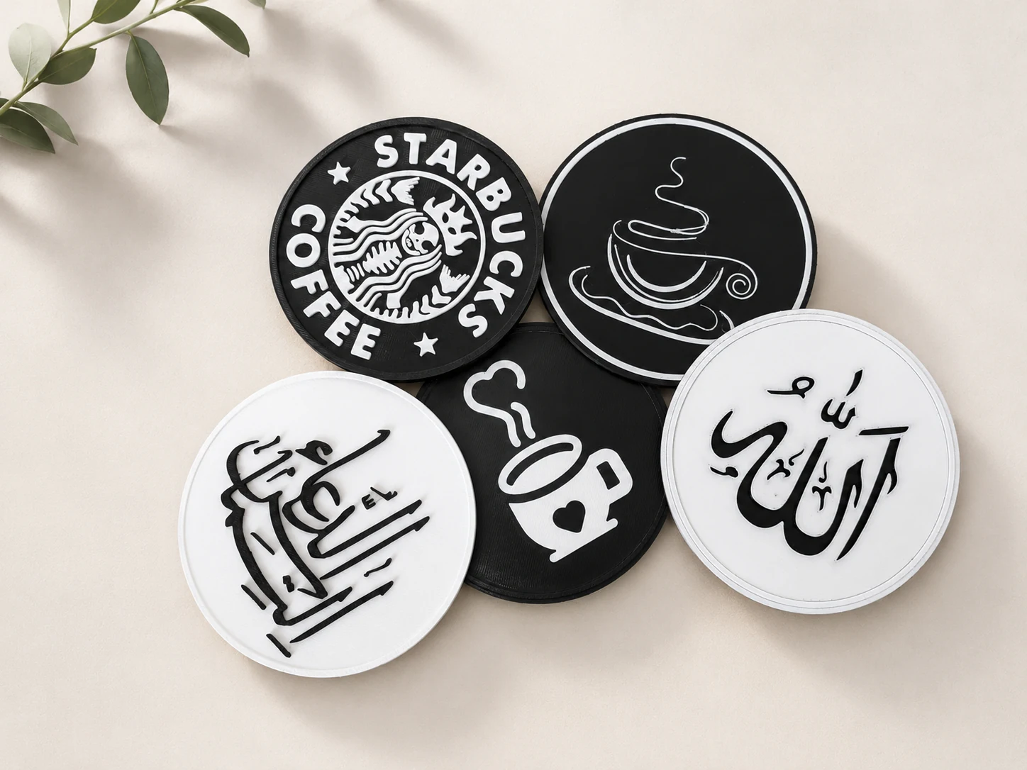 Designer Coasters (Set of 4)